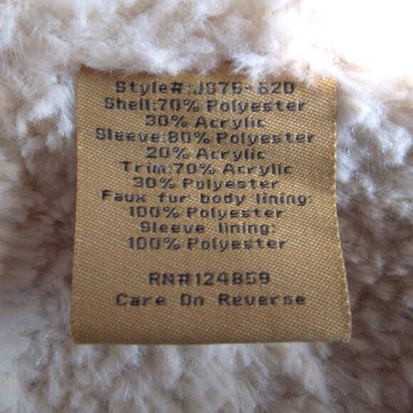 Upcountry by Du Monde Aztec Print Long Sleeve Full Zip Fleece Jacket Size Small - Picture 6 of 6